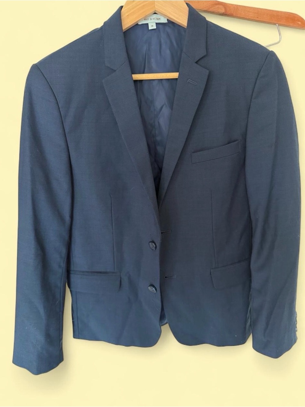 Class Club Boys Navy Two-Button Blazer